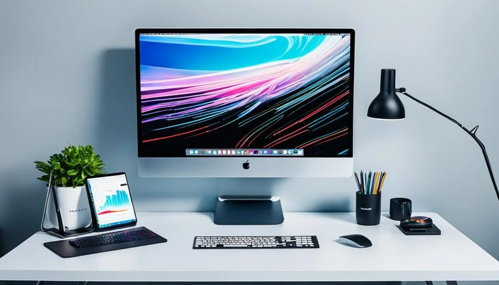 UltraFine 5K顯示器Thunderbolt連接,Mac用戶無縫體驗