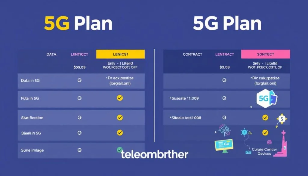 5G Plan 合約條款比較 5G Plan 合約條款比較